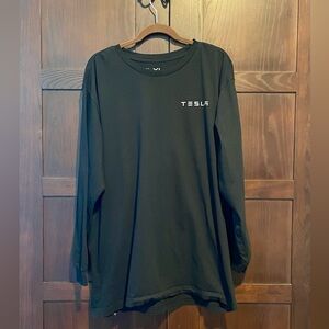 Tesla | Long Sleeve Logo Tee